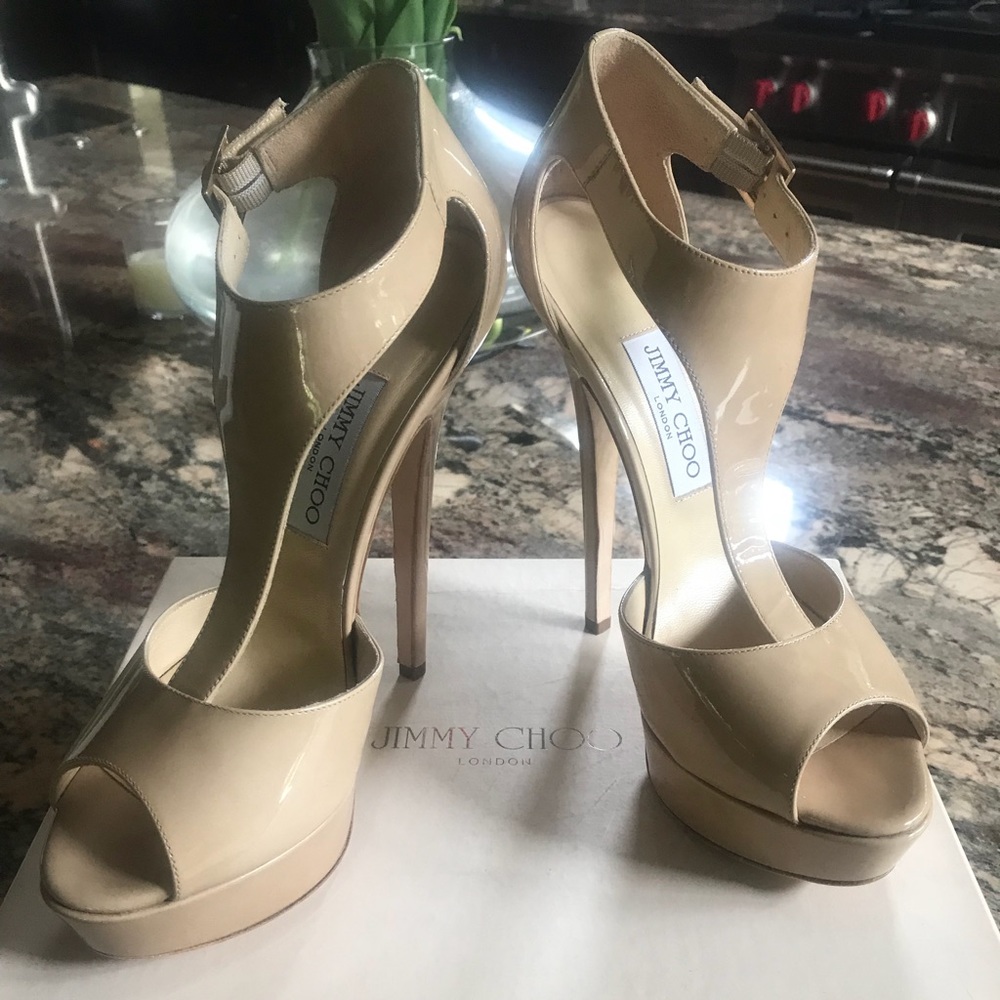 Brand New Jimmy Choo Tease platform heels